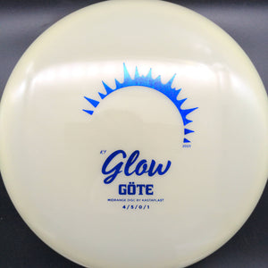 Kastaplast Mid Range White Blue Shatter 179g 2 *Low Glow* Gote - K1 Glow