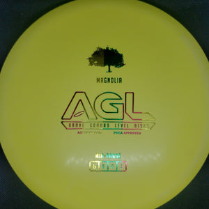 AGL Discs Mid Range Yellow Rasta Stamp 177g Woodland Magnolia, AGL Discs
