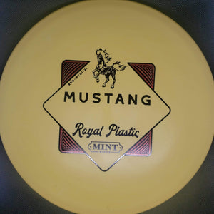 Mint Discs Mid Range Yellow Red Stamp 177g Mustang - Royal Plastic