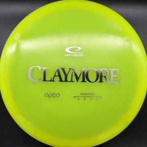 Latitude 64 Mid Range Yellow Silver Stamp 177g Claymore Opto