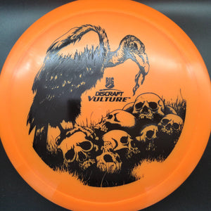 Discraft Orange Black Stamp 176g Vulture, Big Z