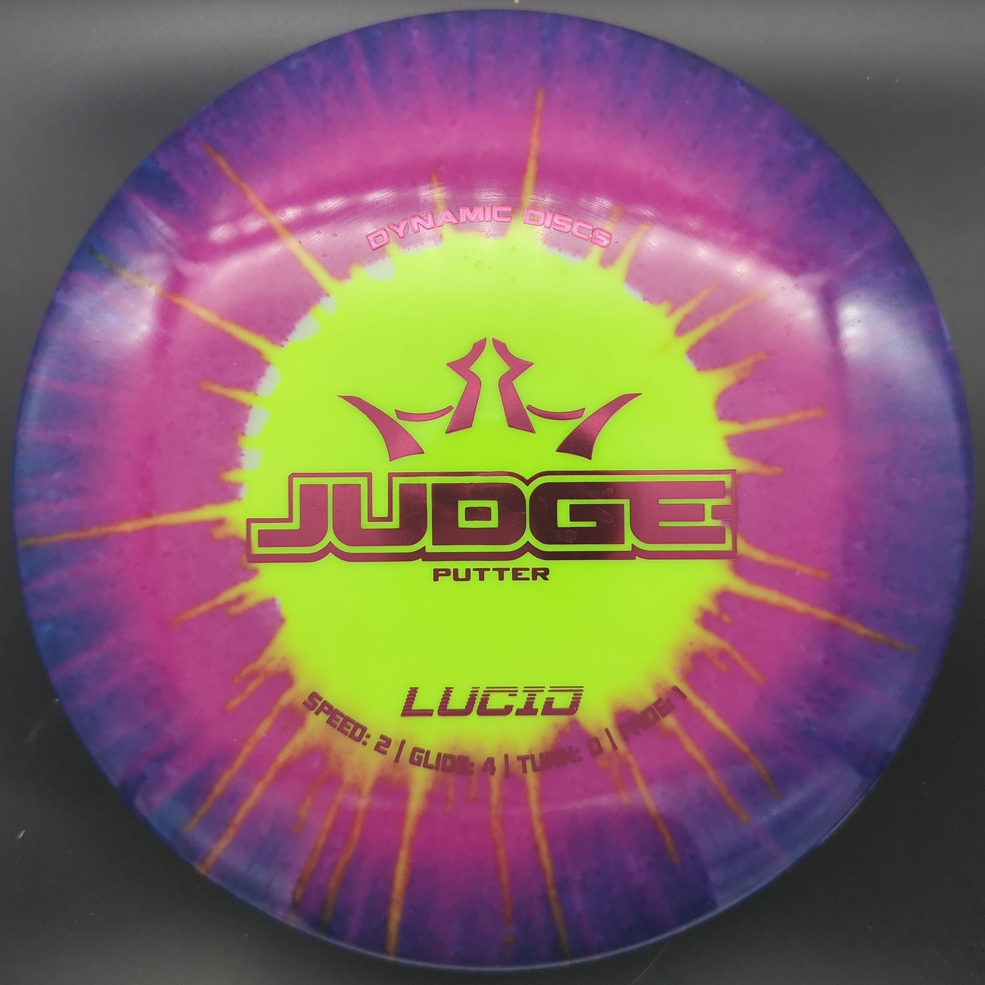 Dynamic Discs Putter 176g 1 MyDye Lucid Judge