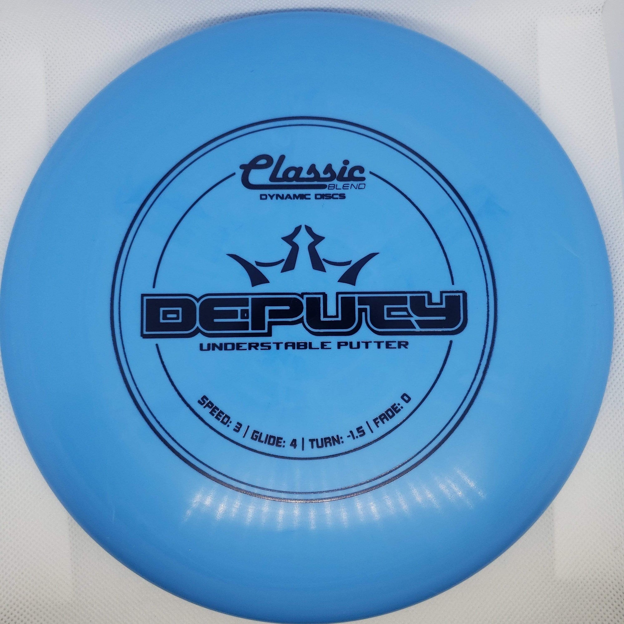 Dynamic Discs Putter Blue 173g Classic Blend Deputy
