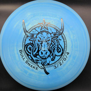 Lone Star Discs Putter Blue Black Stamp 174g Bull Snake, Victor Plastic