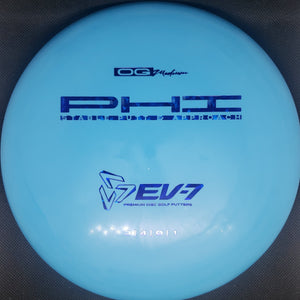 Ev7 Putter Blue Blue Shatter Stamp 173g Phi - OG Medium Plastic