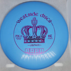 Westside Discs Putter Blue Purple Stamp 174g BT Medium Crown