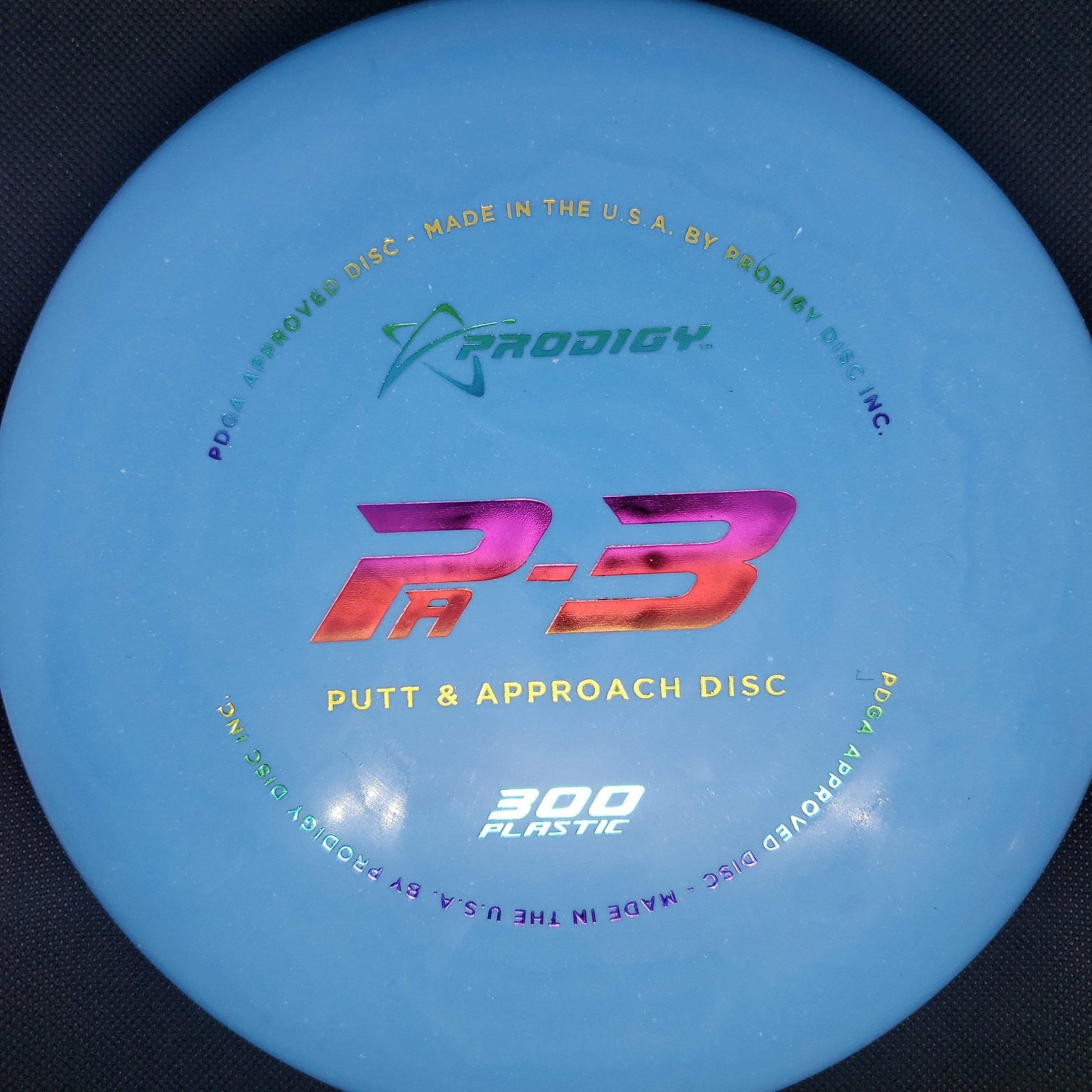 Prodigy Putter Blue Rainbow Stamp 171g Pa3, 300 Plastic