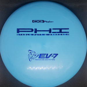 Ev7 Putter Blue Shatter Blue Stamp173g Phi - OG Medium Plastic