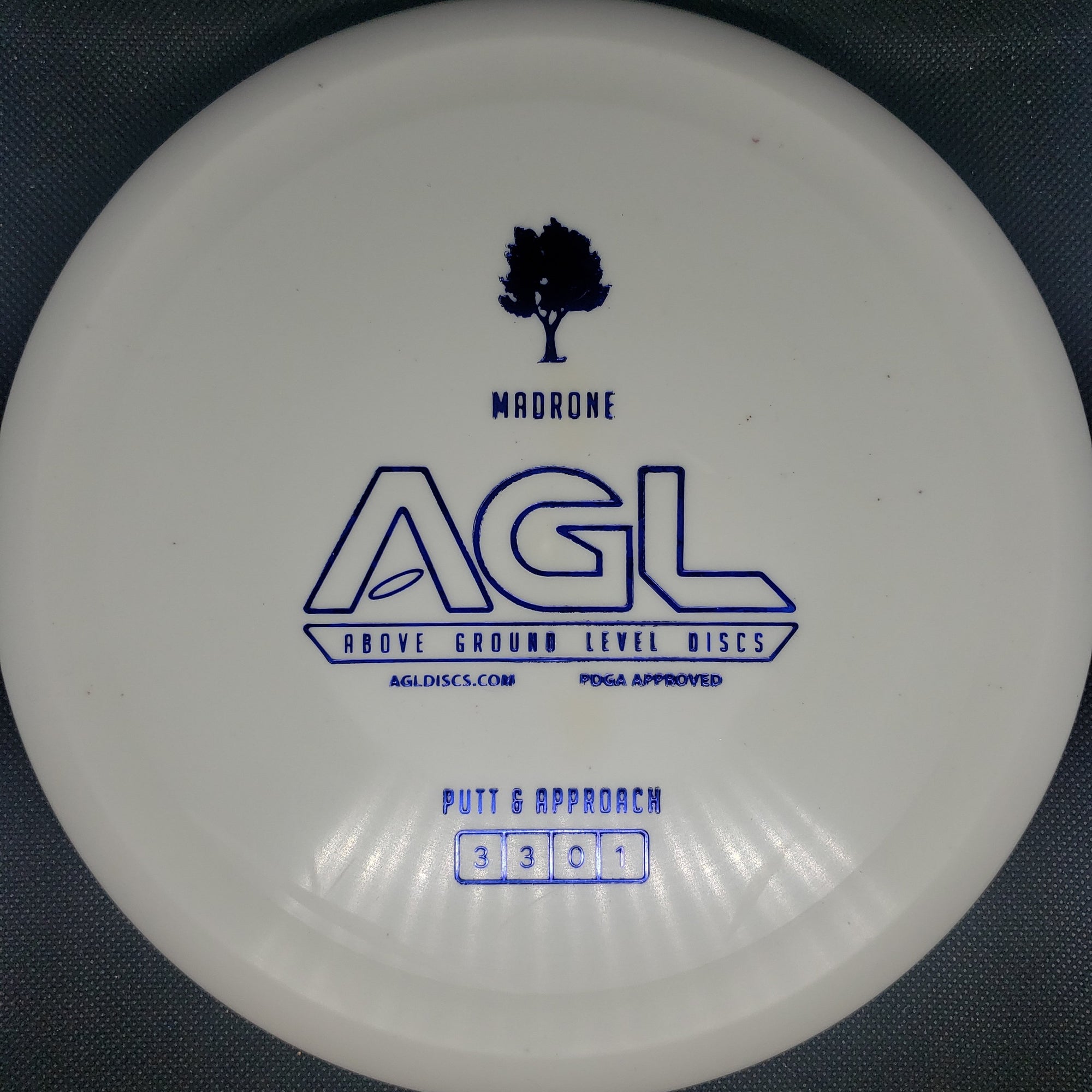 AGL Discs Putter Glow Woodland Madrone, AGL Discs