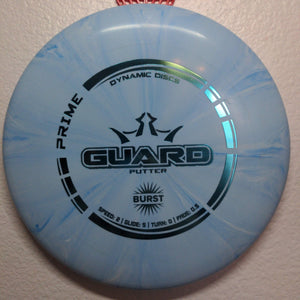 Dynamic Discs Putter Blue Teal Stamp 174g Prime Burst Guard 173-176g