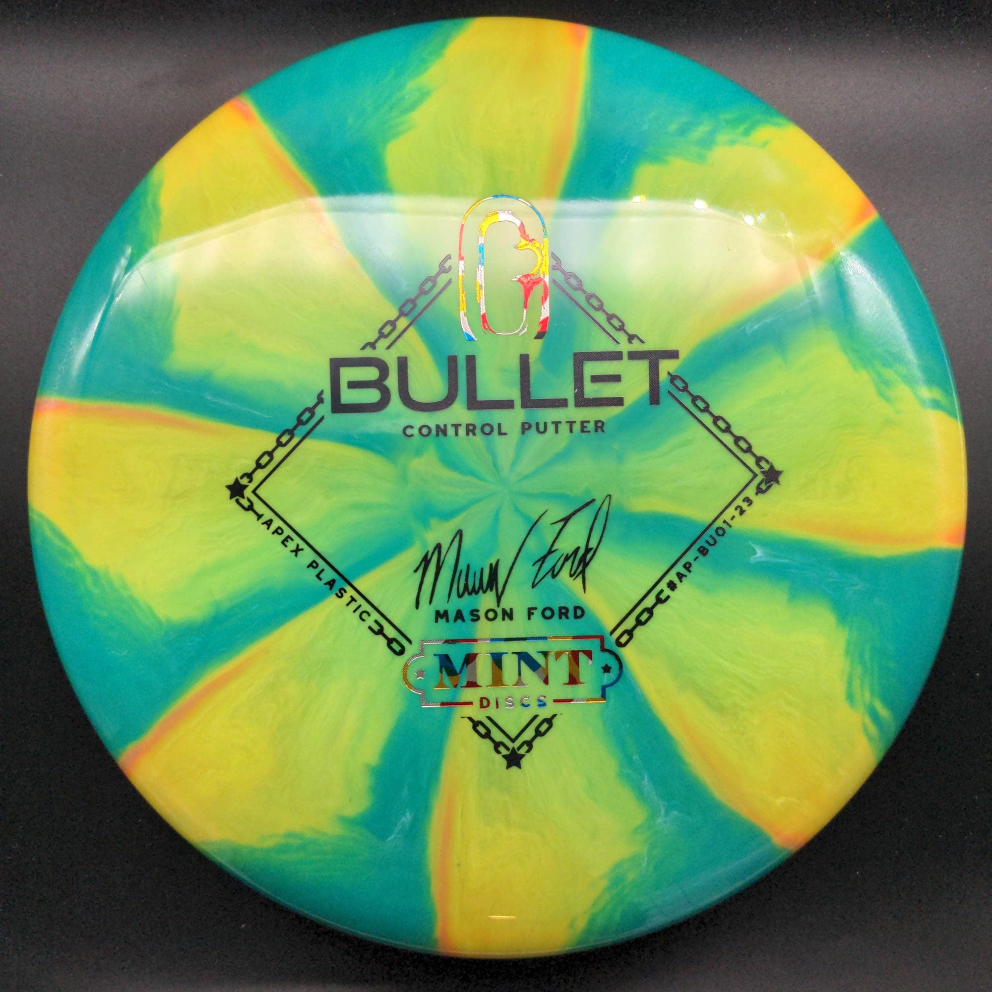 Mint Discs Putter Bullet, Apex Plastic, Mason Ford Signiture Series