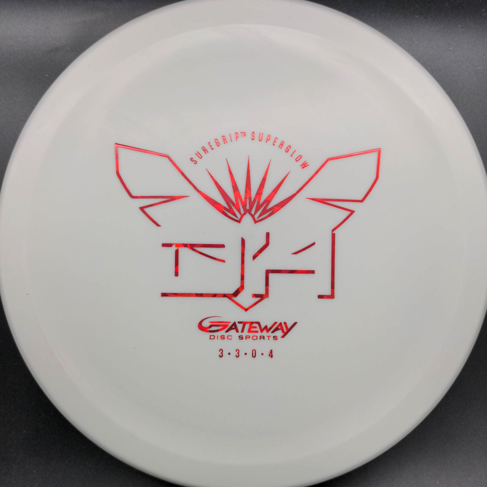 Gateway Discs Putter Devil Hawk, Superglow SureGrip Plastic