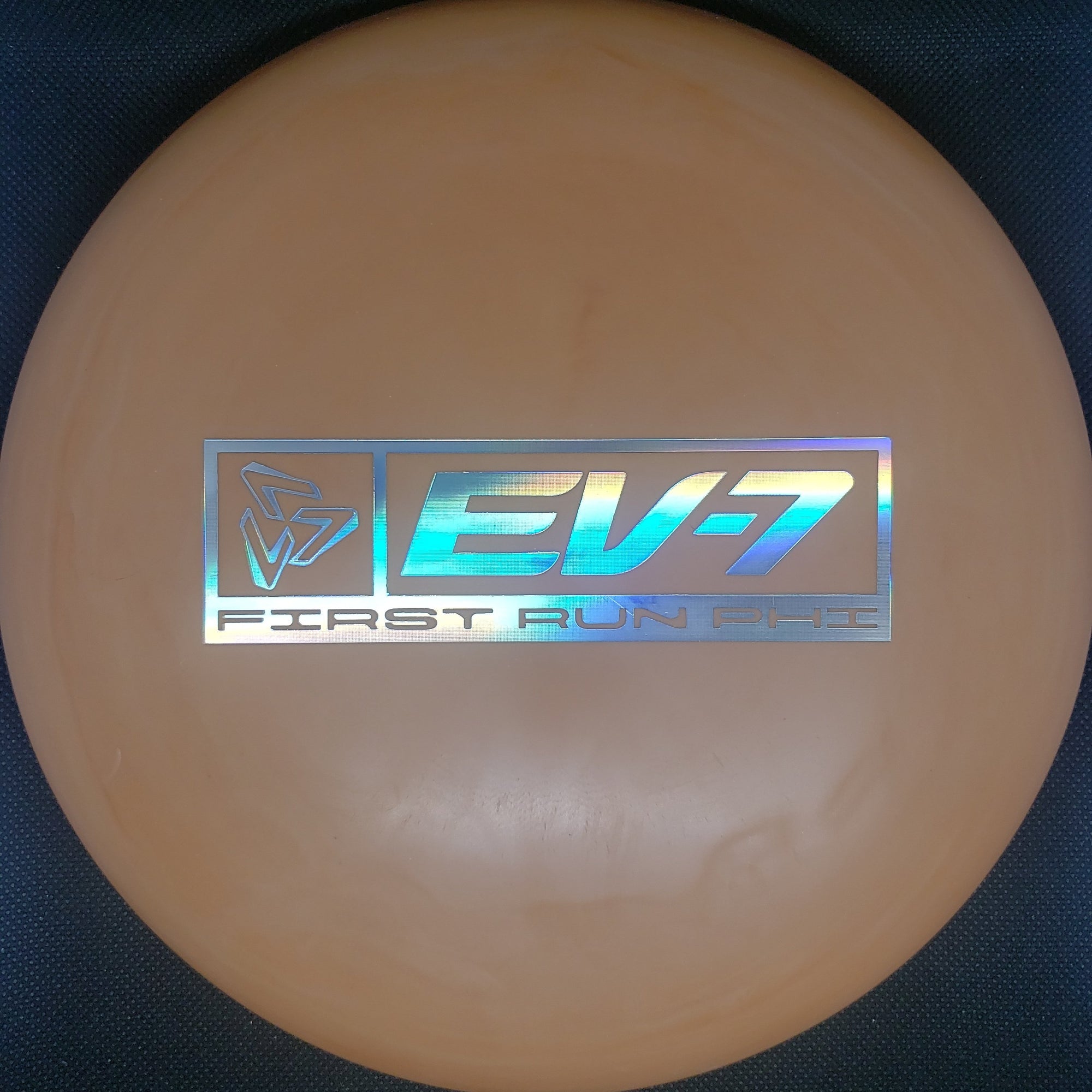 Ev7 Putter Orange Shatter Blue Stamp 173g Phi - OG Base Plastic