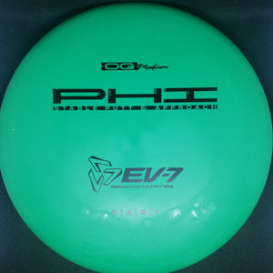 Ev7 Putter Green Black Stamp 172g Phi - OG Medium Plastic