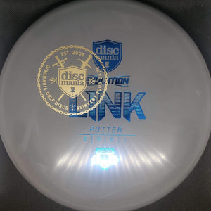 Discmania Putter Grey and Blue and Gold Sword Stamp 173g Hard Exo Link