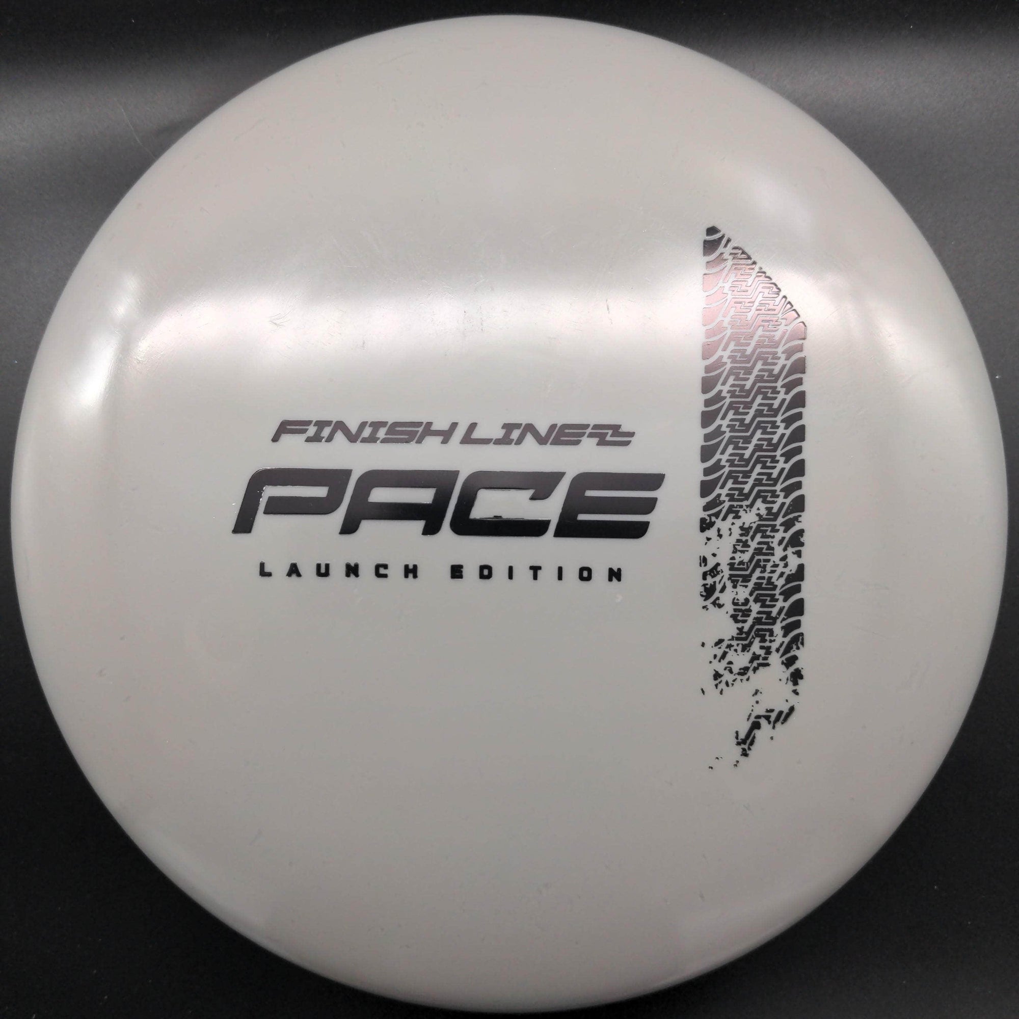 Infinite Discs Putter Grey Black Stamp 173g 2 Pace, Forged Plastic, Launch Edition