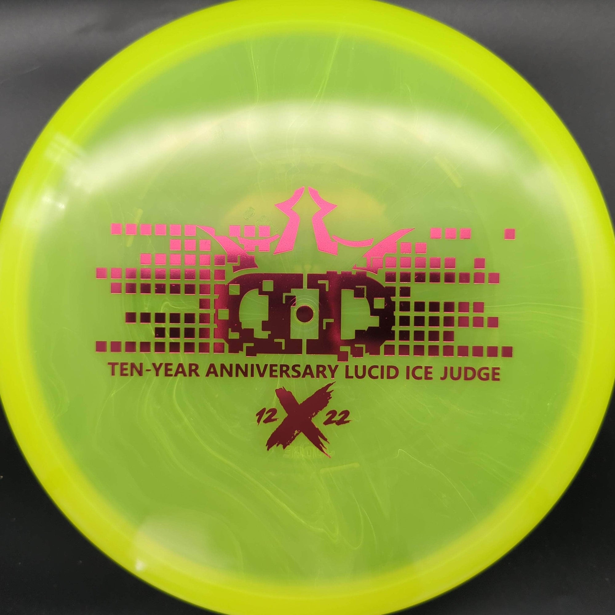 Dynamic Discs Putter Judge, Lucid Ice 10th Anniversary