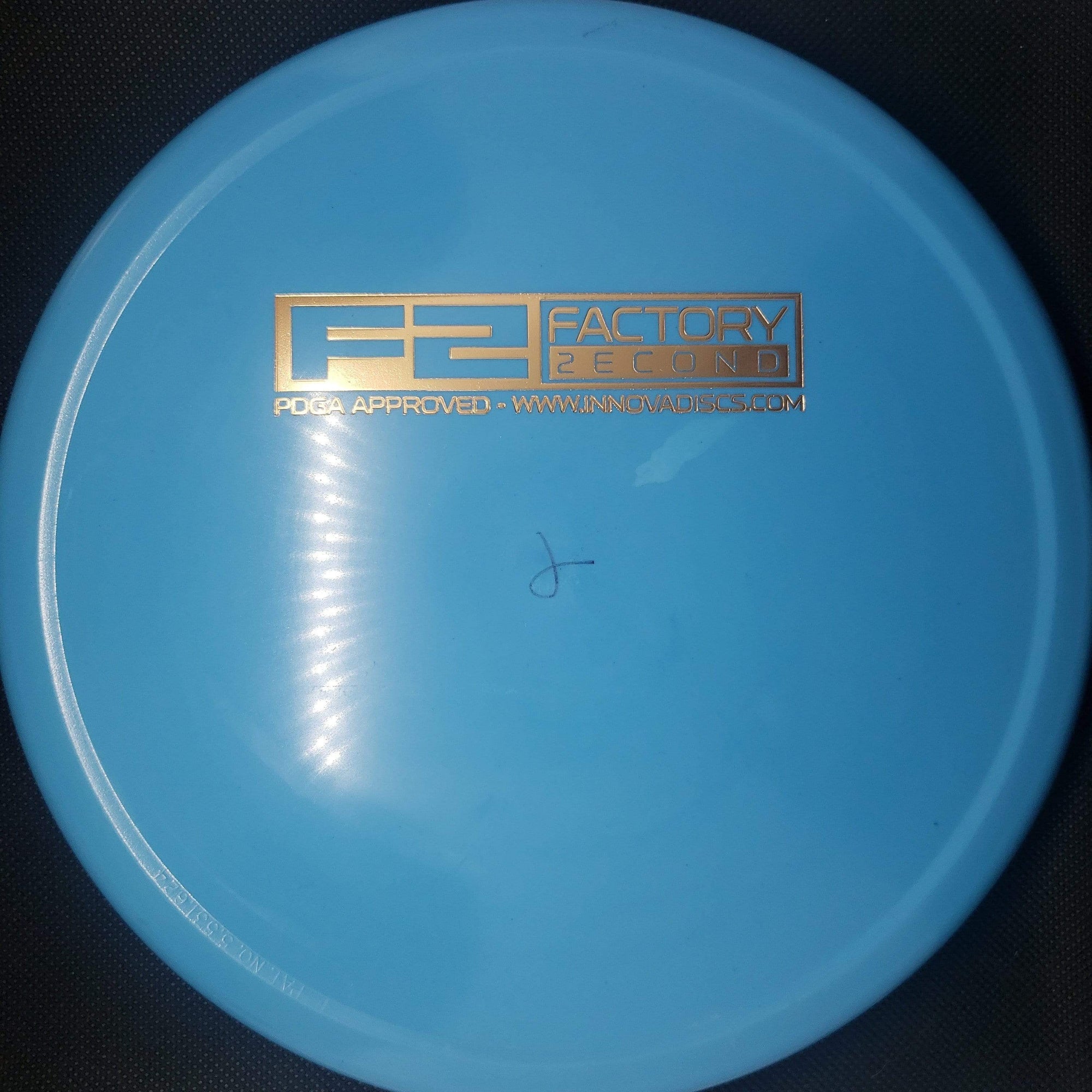 Innova Putter Light Blue Gold Stamp 175g F2 R-Pro Pig
