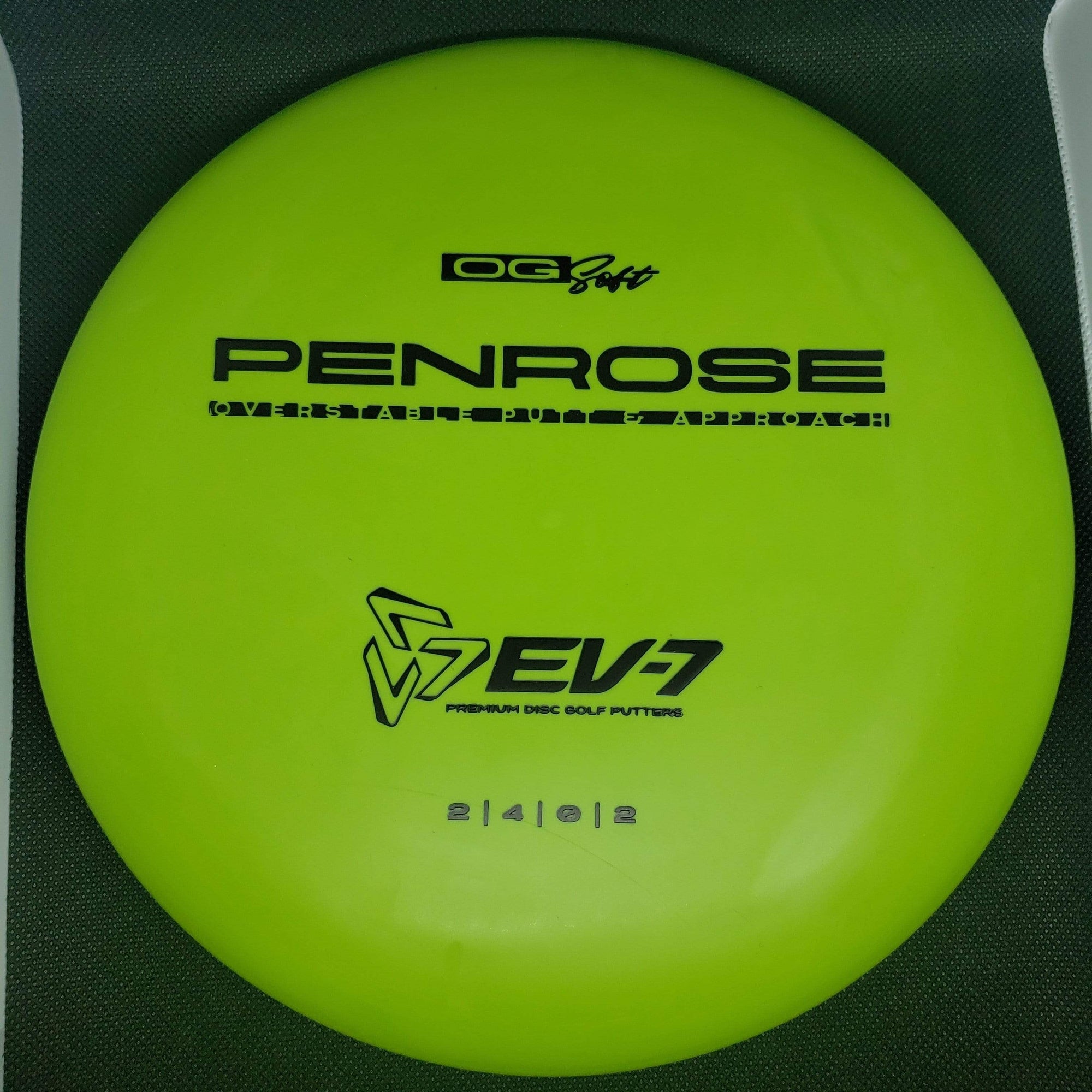 Ev7 Putter Lime Green 172g OG Soft Penrose Putter