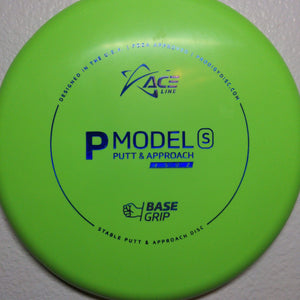 Prodigy Putter Lime Green 173g Ace Line P Model S, BaseGrip