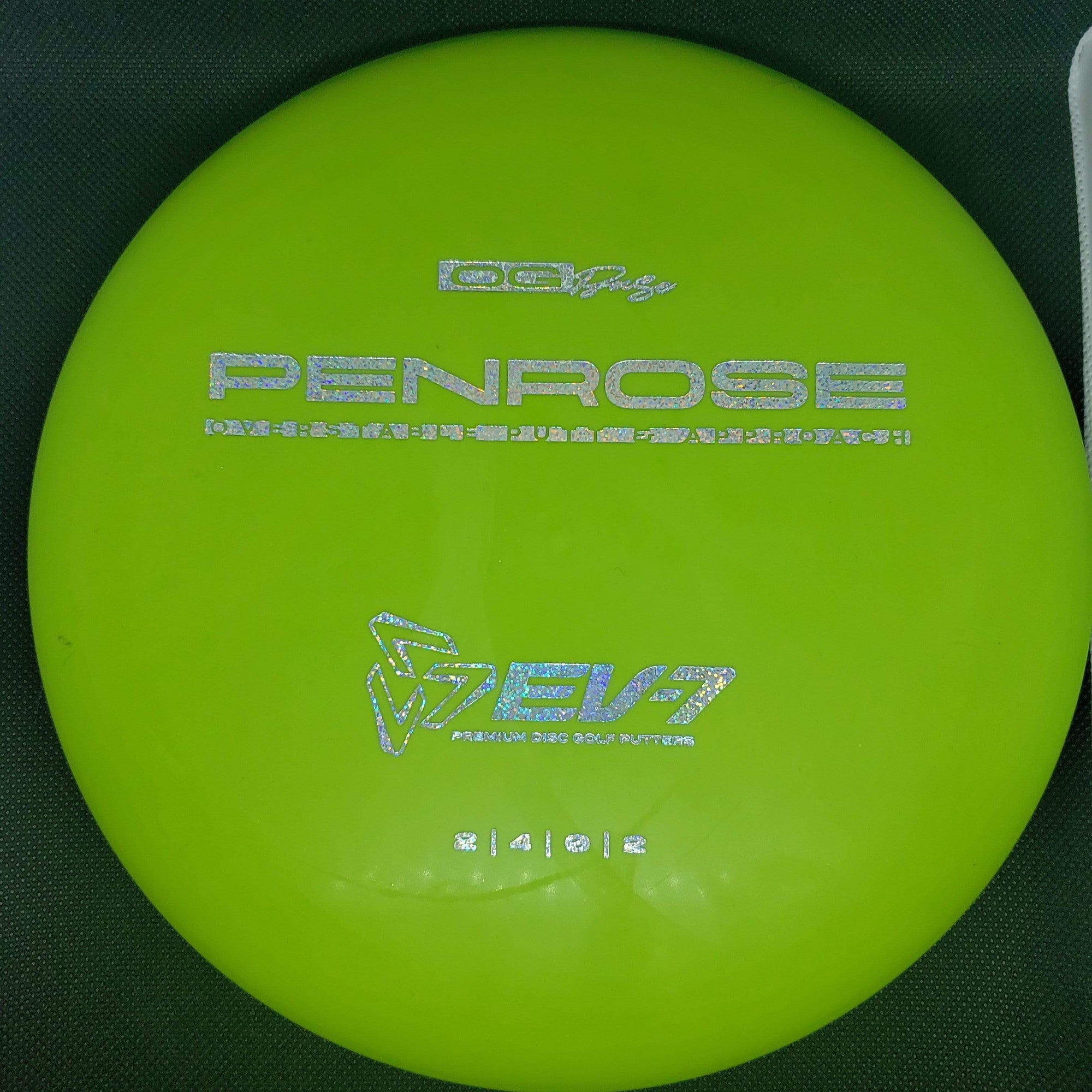 Ev7 Putter Lime Green 173g OG Base Penrose Putter