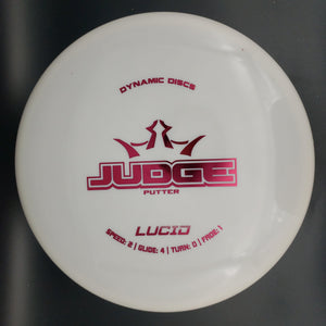 Dynamic Discs Putter Lucid Judge