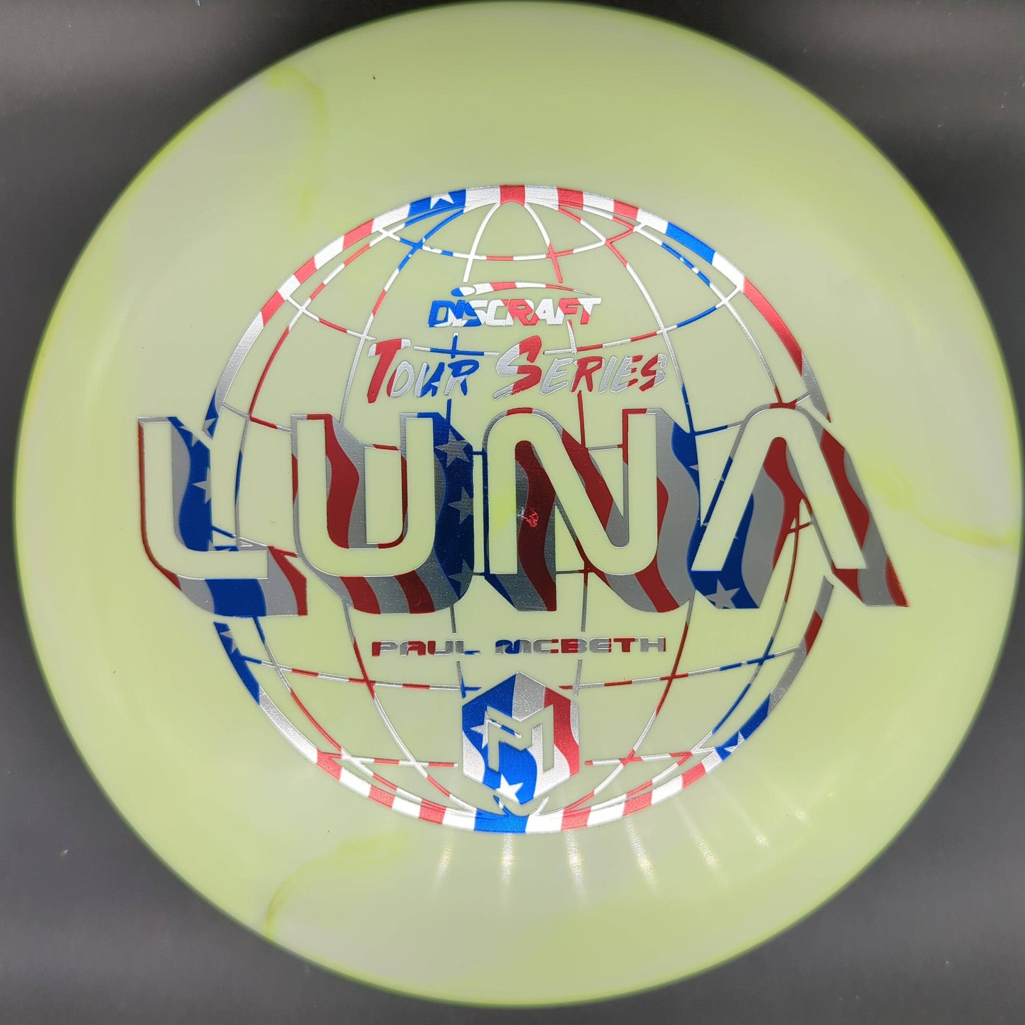 Discraft Putter Luna, ESP Swirl, Paul Mcbeth, Tour Series, 2022