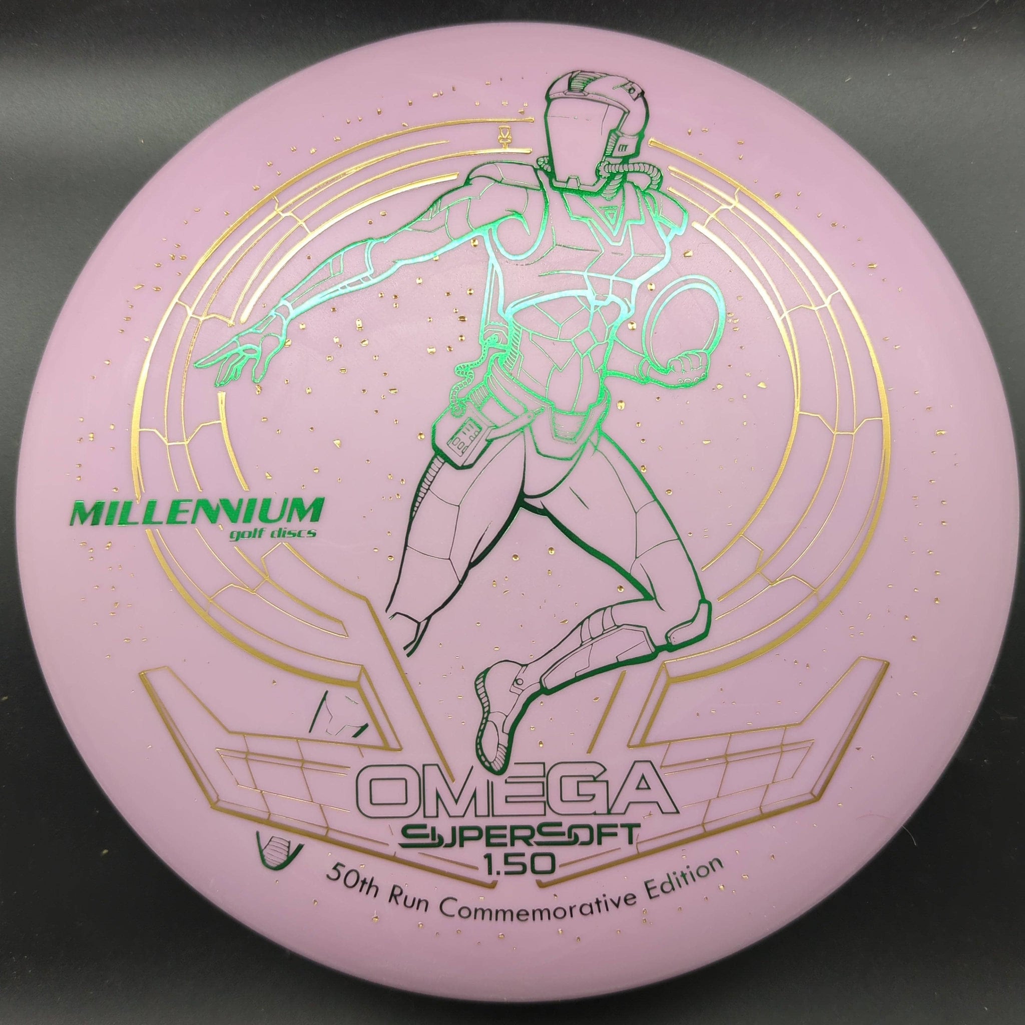 Omega Super Soft 50th Run Anniversary Millennium Discs Gem