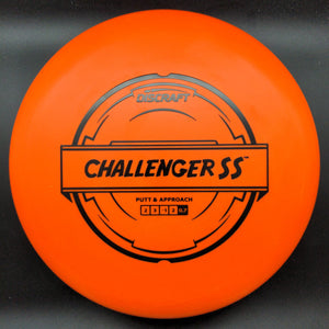 Discraft Putter Orange Black Stamp 173g 2 Challenger SS, Putter Plastic
