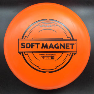 Discraft Putter Orange Black Stamp 174g 2 Soft Magnet, Putter Line