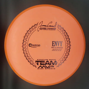 MVP Putter Orange Plate Orange Rim 175g Products James Conrad Signature Envy, Electron Medium