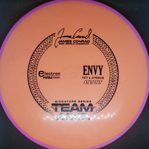 MVP Putter Orange Plate Pink Rim 174g Products James Conrad Signature Envy, Electron Firm