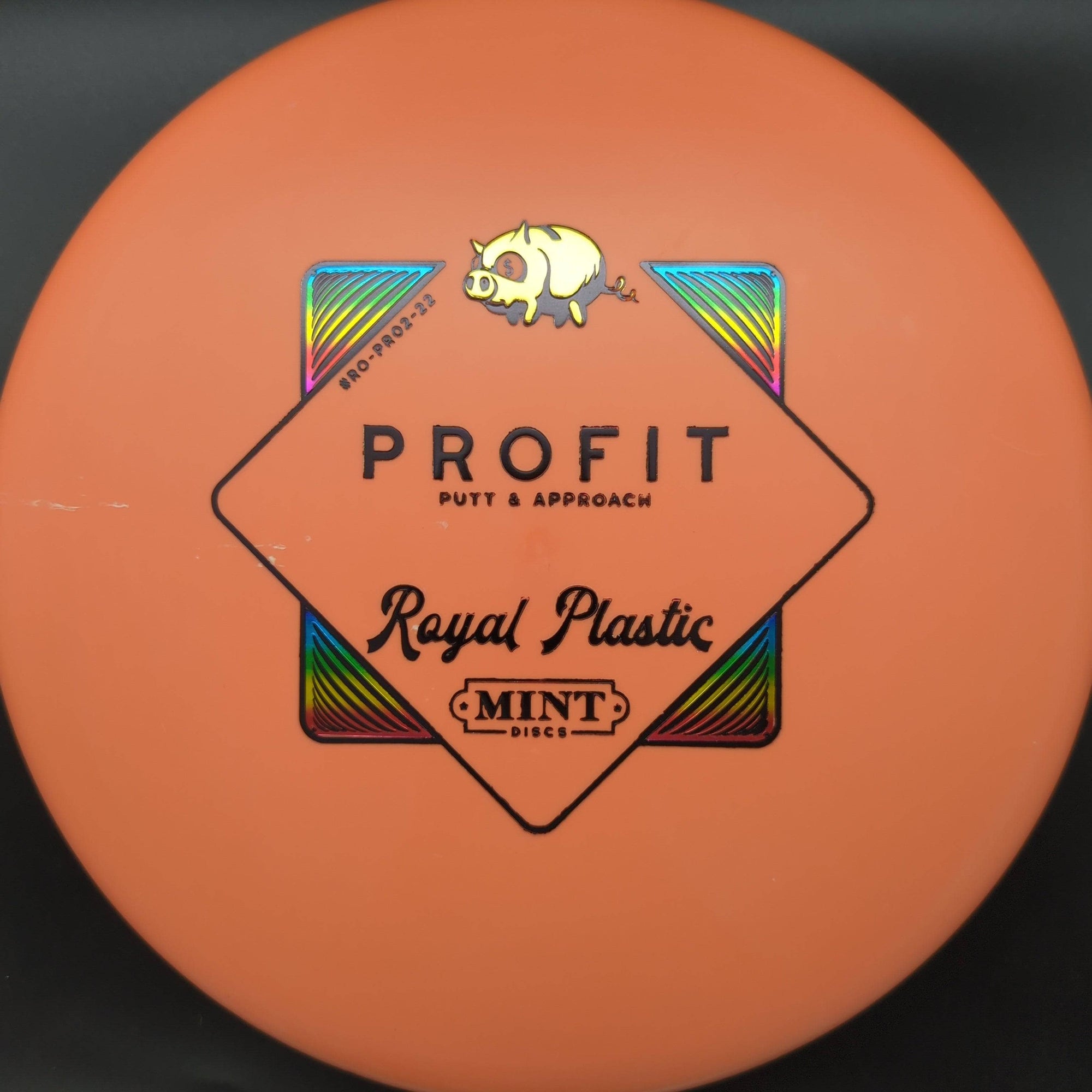 Mint Discs Putter Orange Rainbow Stamp 172g Profit, Royal Plastic