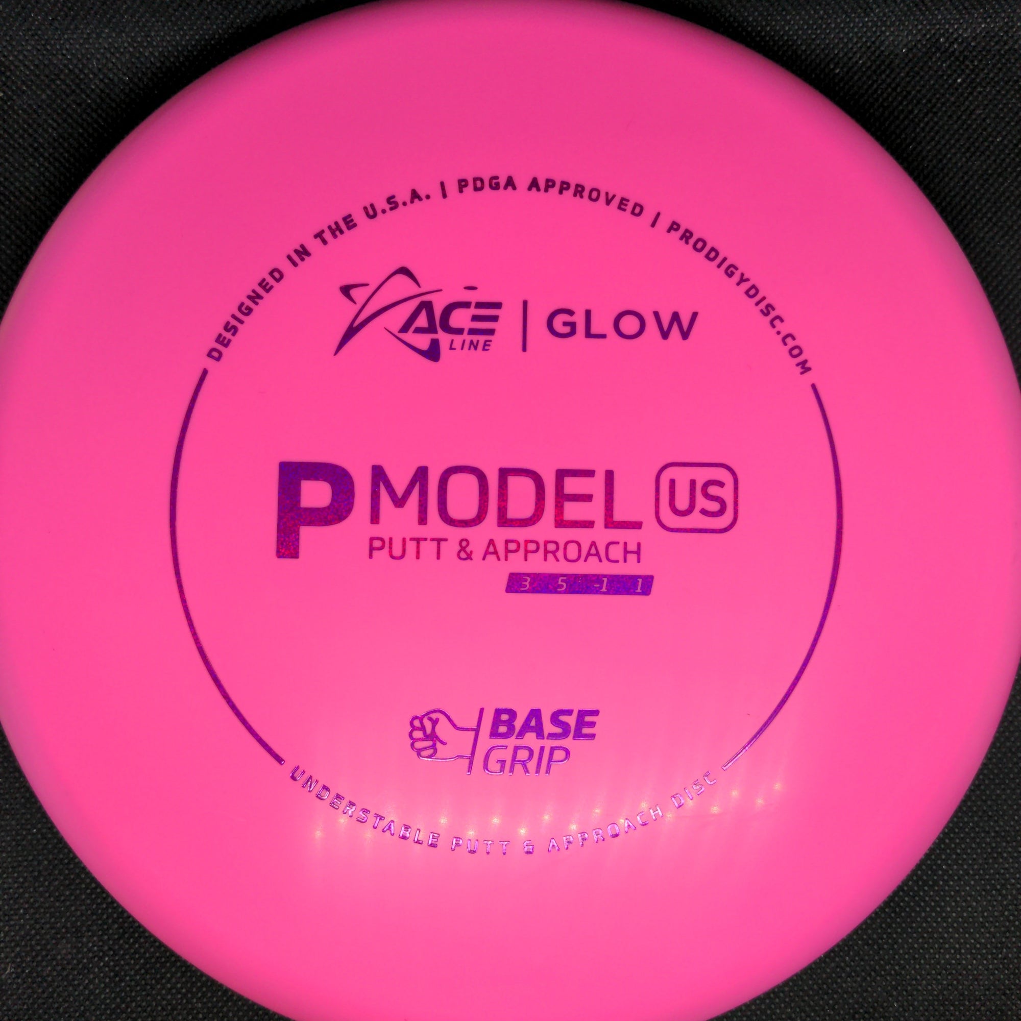 Prodigy Putter P Model US, Base Grip Glow