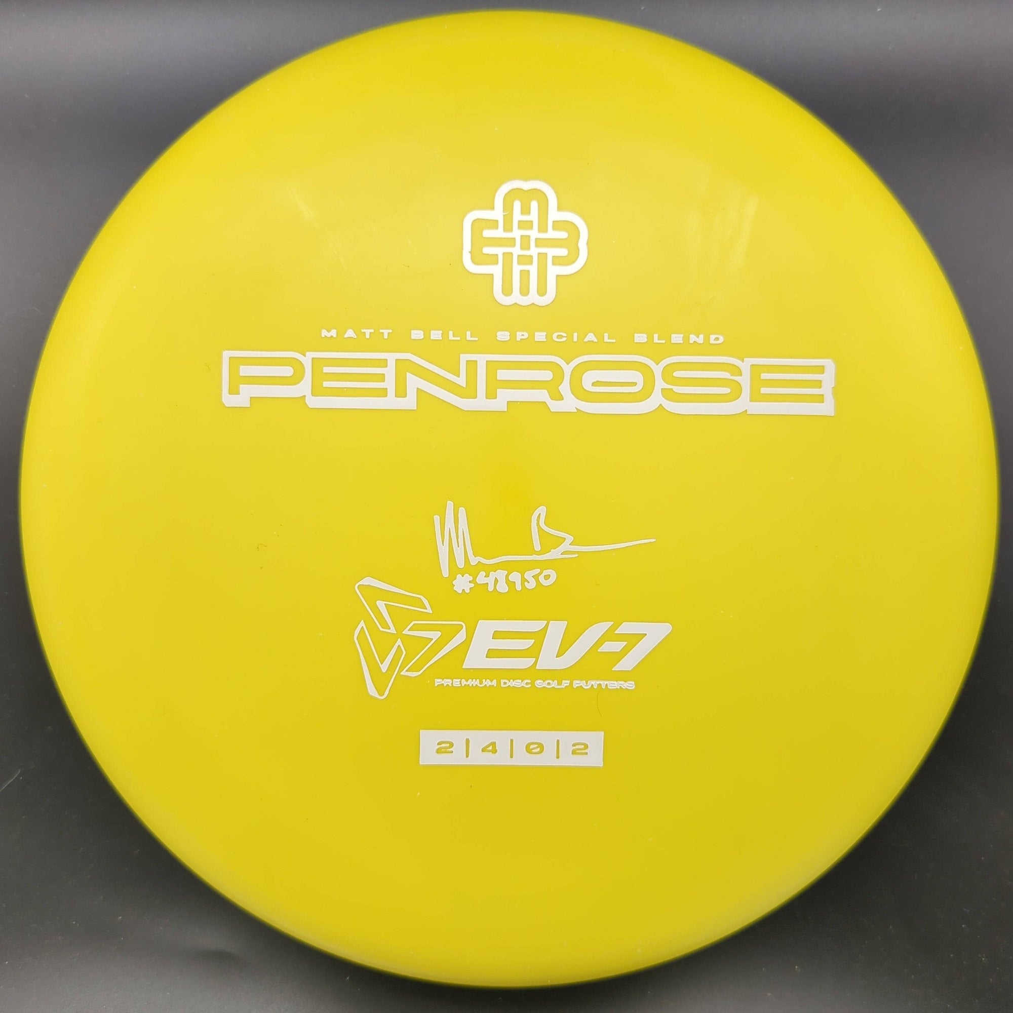 Ev7 Putter Penrose, Matt Bell, Special Blend Plastic