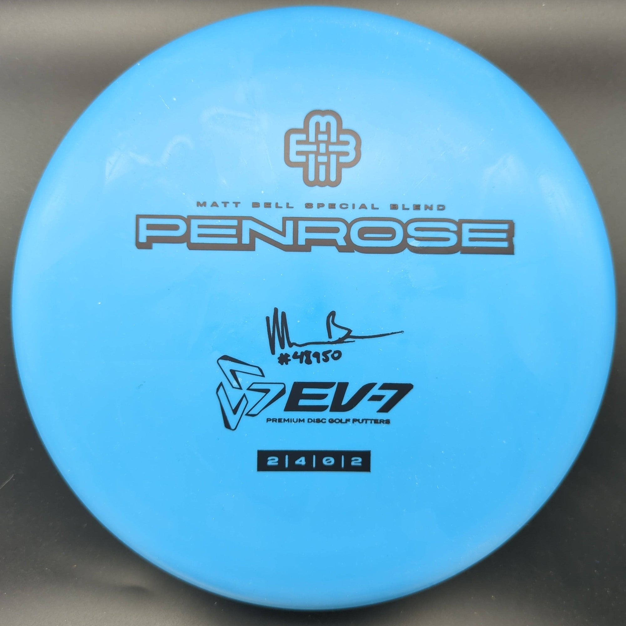 Ev7 Putter Penrose, Matt Bell, Special Blend Plastic