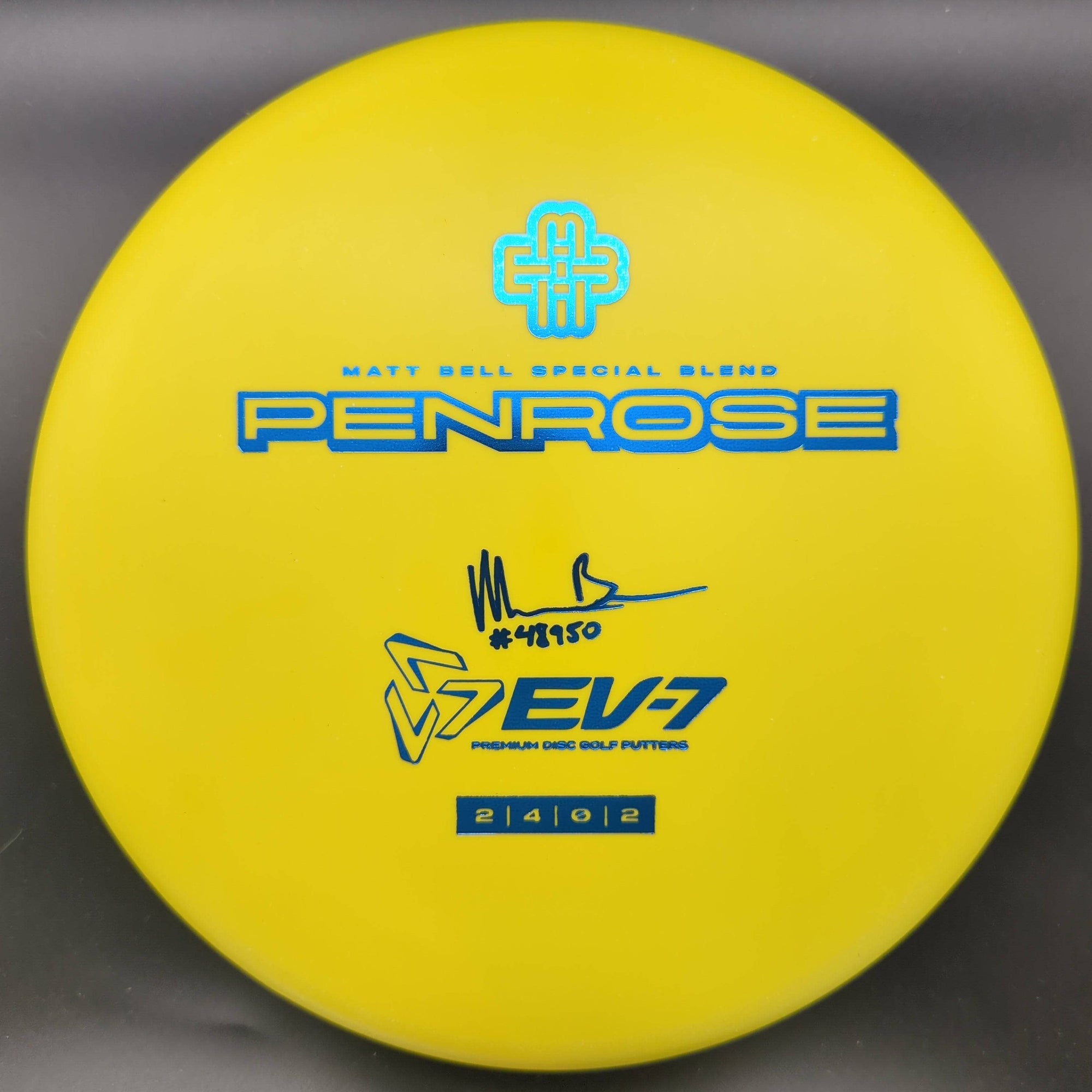 Ev7 Putter Penrose, Matt Bell, Special Blend Plastic