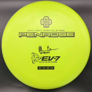 Ev7 Putter Penrose, Matt Bell, Special Blend Plastic