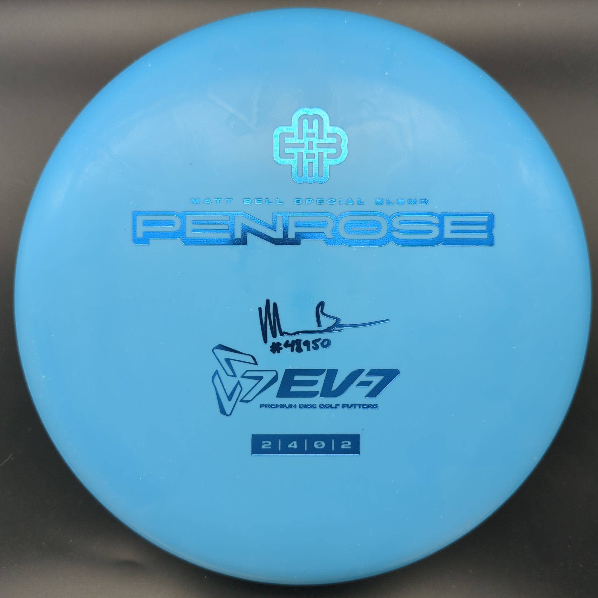 Ev7 Putter Penrose, Matt Bell, Special Blend Plastic