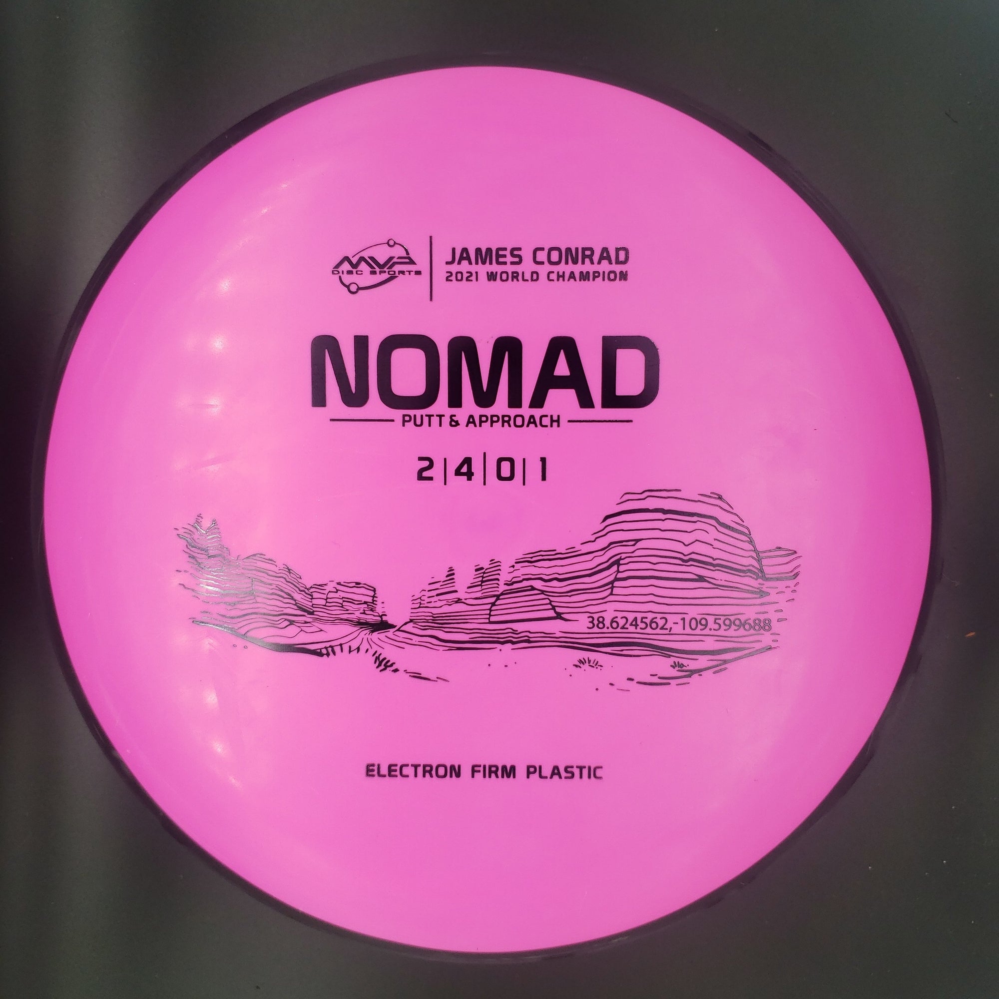 MVP Putter Pink 175g Nomad, Electron Firm