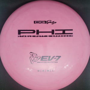 Ev7 Putter Pink Black Stamp 173g Phi - OG Base Plastic