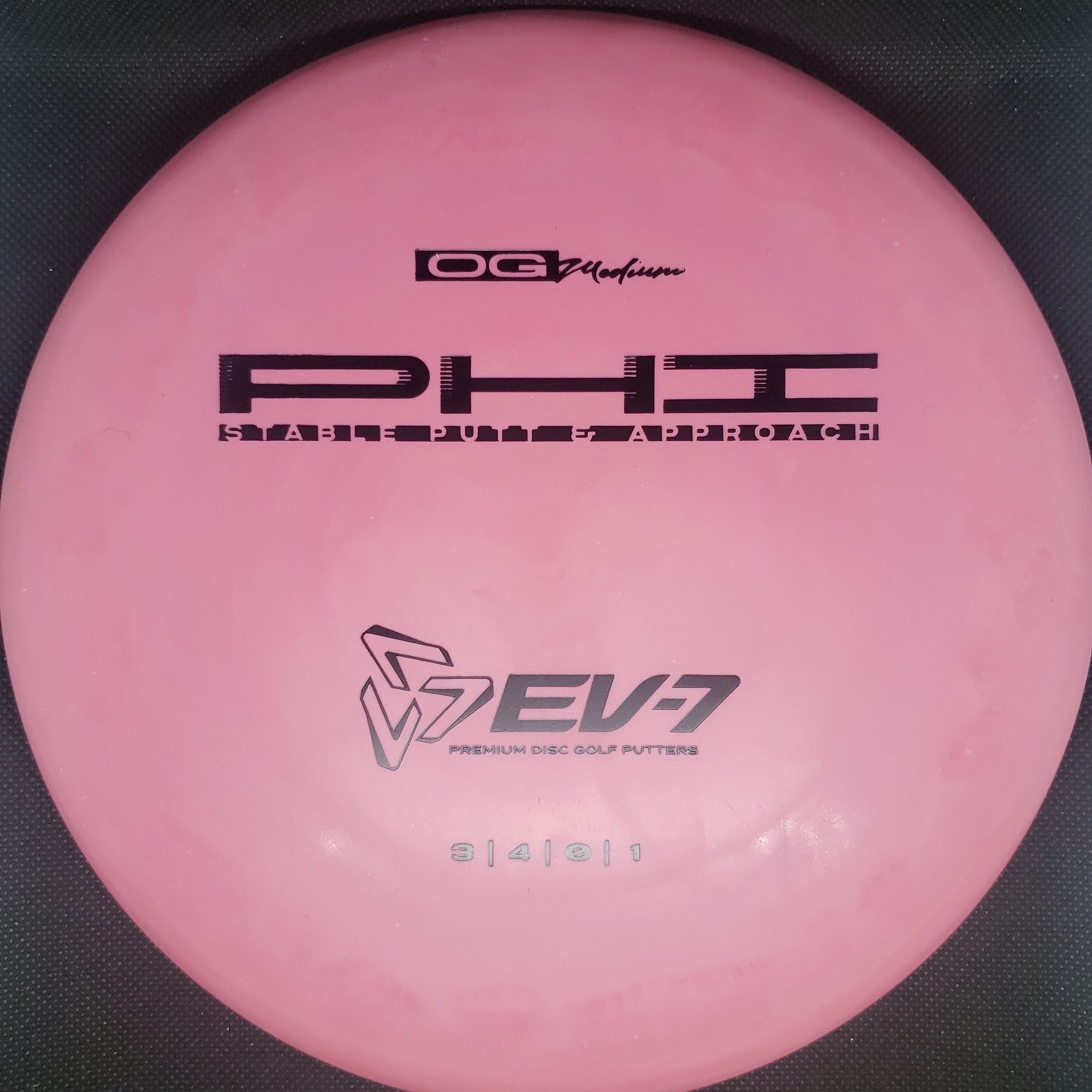 Ev7 Putter Pink Black Stamp 173g Phi - OG Medium Plastic
