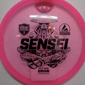 Discmania Putter Pink Black Stamp 174g Active Premium Sensei