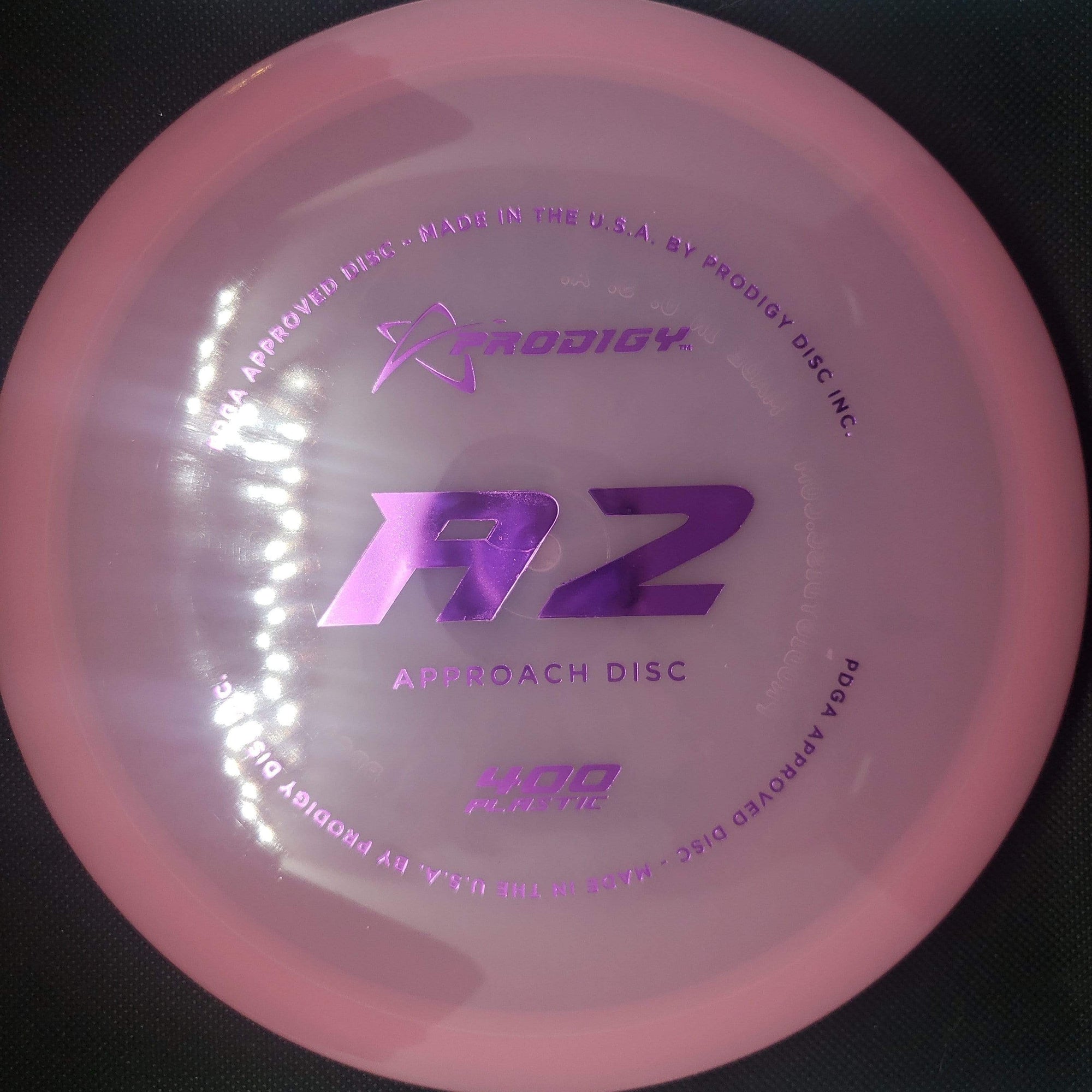 Prodigy Putter Pink Purple Stamp 170g A2 Approach Disc, 400 Plastic