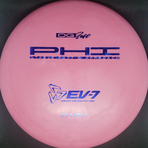 Ev7 Putter Pink Shatter Blue 173g Phi - OG Soft Plastic