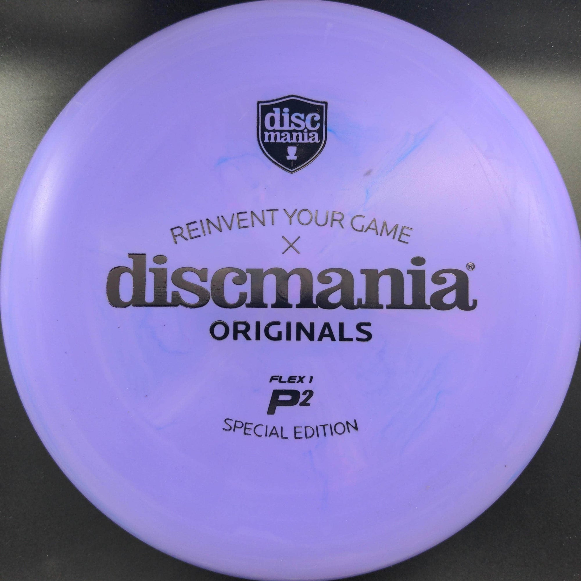 Discmania Putter Purple Black Stamp 176g P2, D-Line Flex 1, Mystery Box Edition