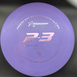 Prodigy Putter Purple Pink Stamp 174g PA3, 300 Plastic, Heather Young, 2022 Signature Series