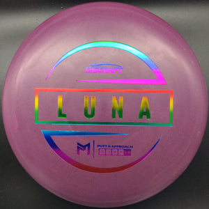 Discraft Putter Purple Rainbow Stamp 174g Luna, Paul McBeth
