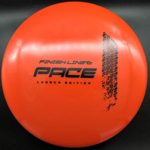 Infinite Discs Putter Red/Dark Orange Black Stamp 173g 2 Pace, Forged Plastic, Launch Edition