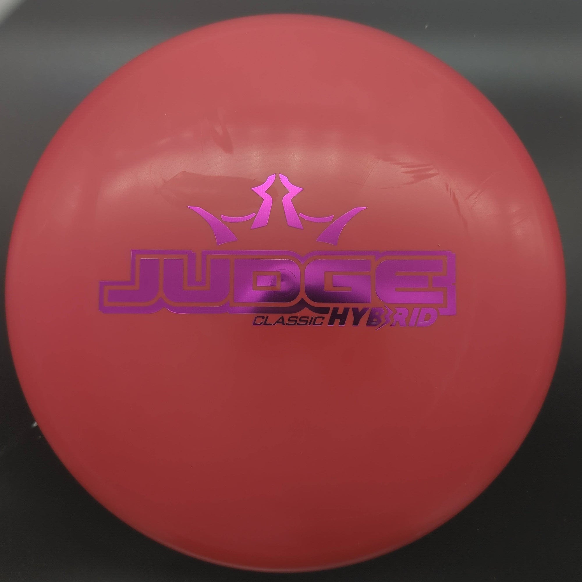 Dynamic Discs Putter Red Purple Stamp 173g Classic Hybrid Judge
